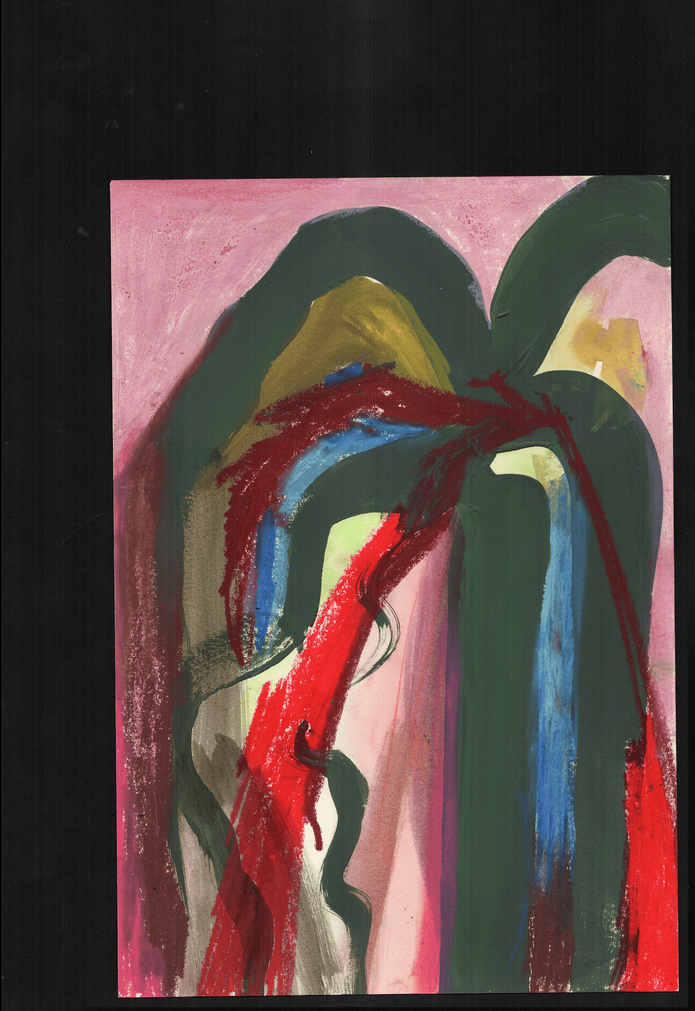 The Falls (02), Korean Pigment, 29,7 x 21cm