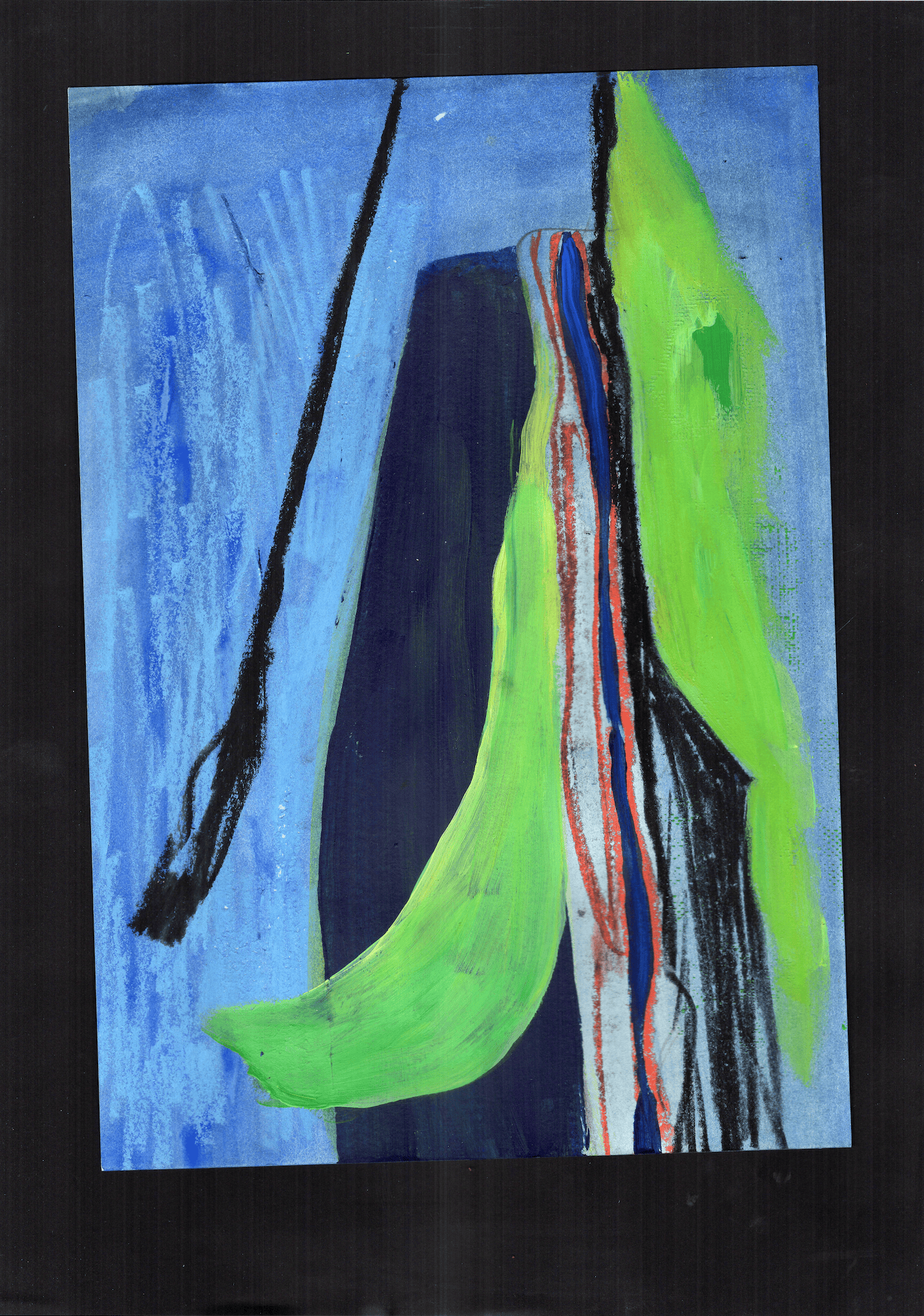 The Falls (06), Korean Pigment, 29,7 x 21cm