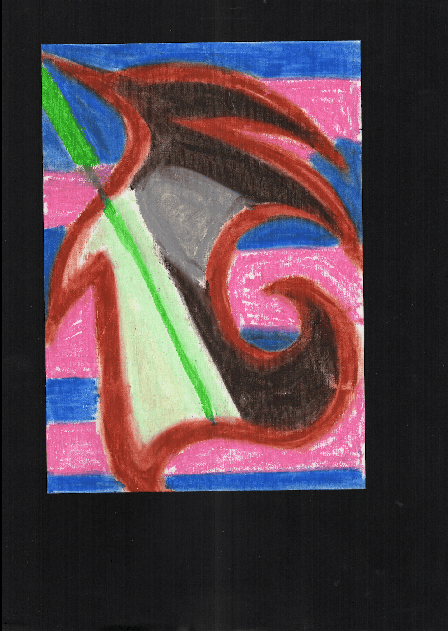 The Falls (08), Korean Pigment, 29,7 x 21cm